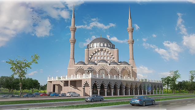 Skopje Mosque, Macedonia